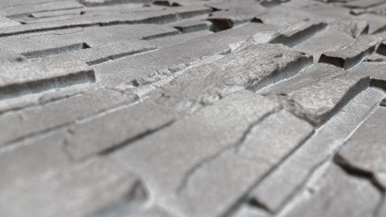 planeo Fassadenplatte Steinoptik - NovikStone DS Basalt 1054 x 334 mm
