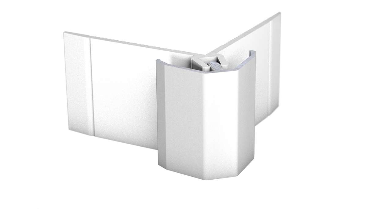 planeo Wandprofilsystem Außenecke 069 - 260 cm