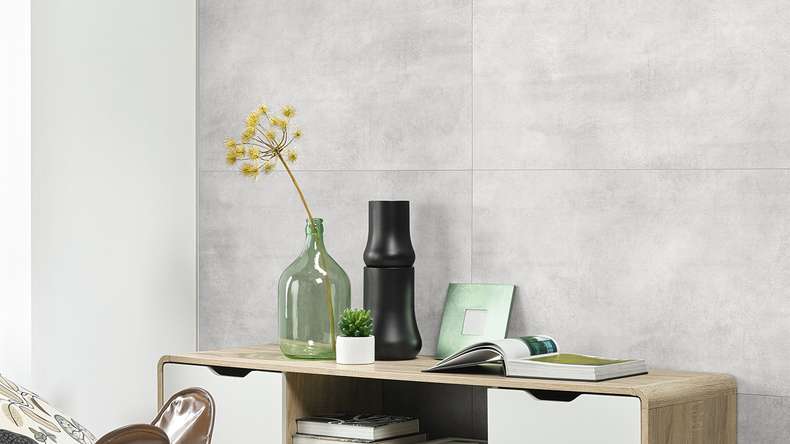 planeo StrongWall - Rivestimento in plastica per pareti in cemento 65 x 37,5 cm
