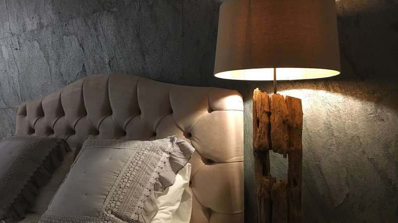 planeo EVOLITH Slate&Stone - Revêtement mural en pierre naturelle Urban Grey 1220 x 610 mm