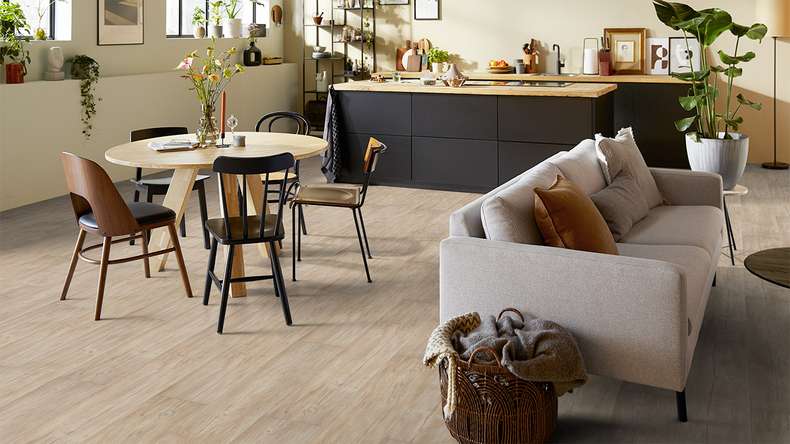 Forbo Allura Wood 55 Klebevinyl - Bleached Rustic Pine (60084DR5)