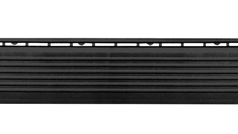 planeo Seitenteil für 30 x 30 cm Klickfliesen - schwarz mit Stift