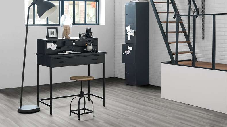 Forbo Allura Wood 55 vinile adesivo - Grigio Twine 750 x 250 mm (63658DR5)