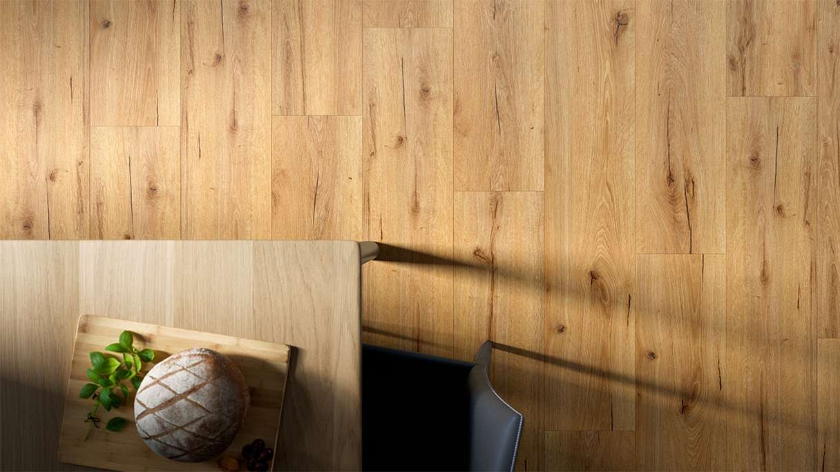 planeo Vinyle à clic rigide - Midtown Oak | Isolation phonique intégrée (DF-K-332-055)