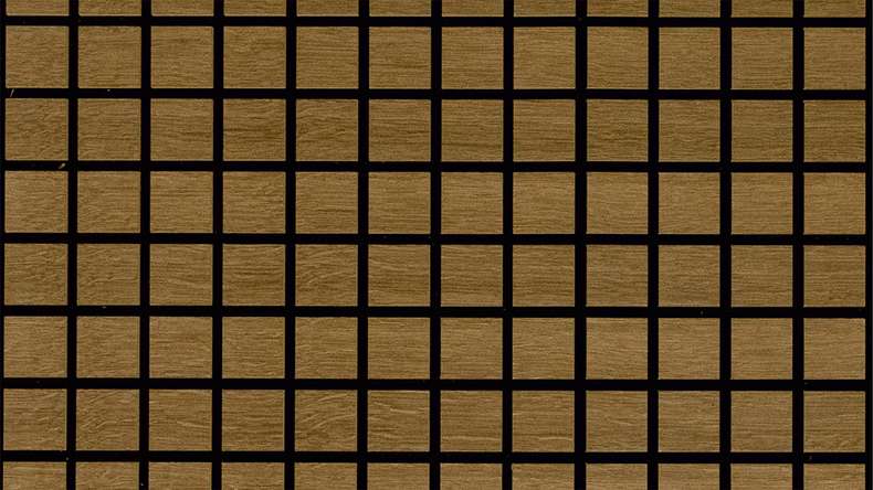 Pannelli acustici Skaben SilentWall Cube - Rovere rustico - 61 x 61 cm
