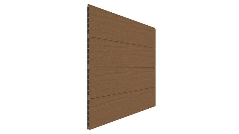 planeo INFINITY - WPC CoEx Steckzaun Burma Teak 176 x 183 cm