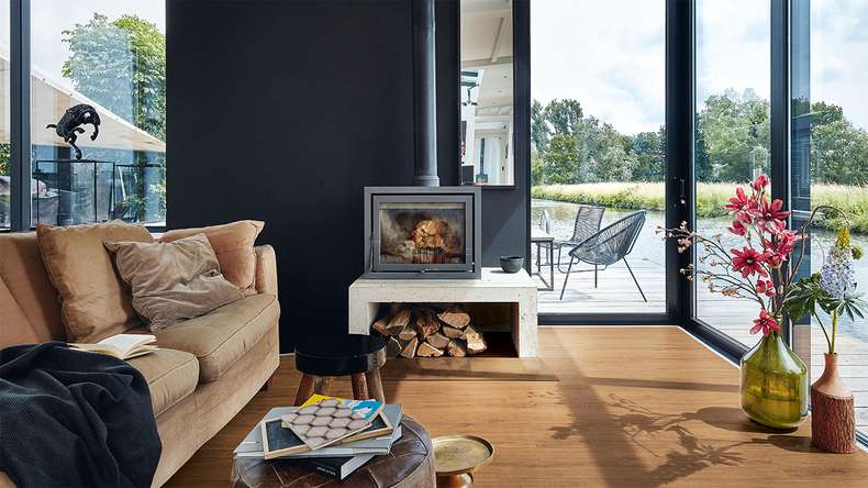 Sol design MEISTER MeisterDesign. next DD 500 S - 06999 Golden Oak | Isolation phonique intégrée (400054-1287220-06999)