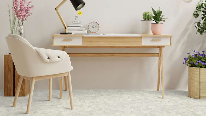 Gerflor CV-Belag - TEXLINE Nature 2381 Hexa Cream