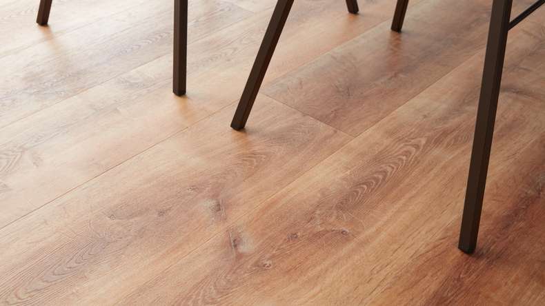 Skaben Sol PVC clipsable - ProfiKlick Chêne doré naturel | gaufrage synchrone (SP-6200192)