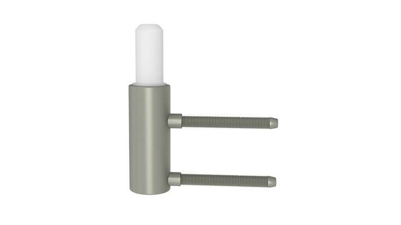 planeo Zargenband Standard 2-tlg. Vernickelt (2 St.)