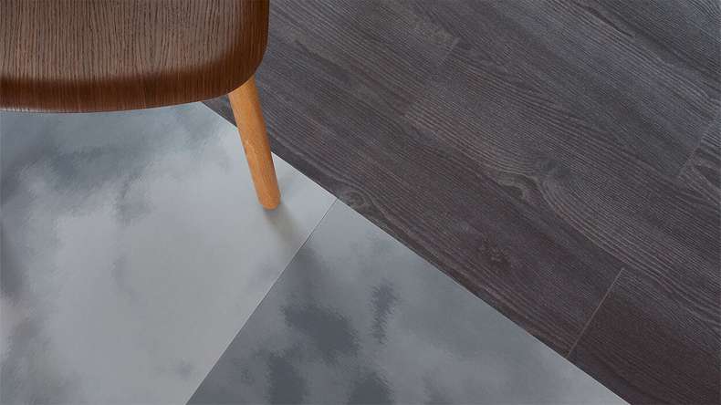 Forbo Allura Wood 70 Vinyle adhésif - Indigo Ash 750 x 150 mm (63666DR7)
