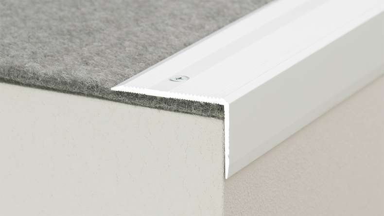 planeo Treppenkantenprofil 392 Silber 250 cm