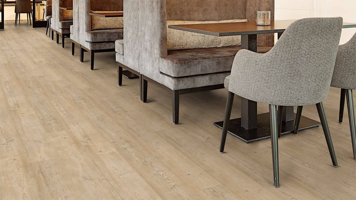 planeo Vinyle à clic rigide - FlexCore 30 Biscuit Oak | Isolation phonique intégrée (plfc-5101FS30)
