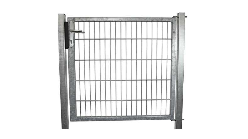 planeo Universaltor medium 1-flg. Feuerverzinkt H 800 x B 1590 mm inkl. Torpfosten