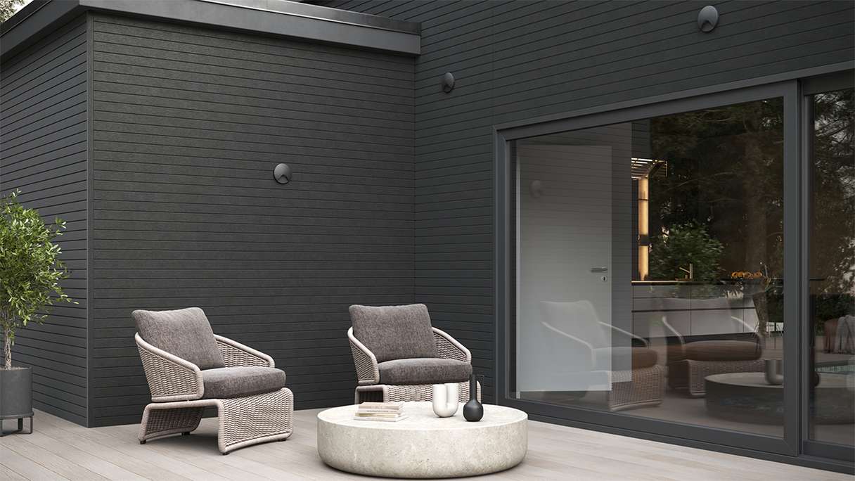 planeo Fassado - BPC Fassadenverkleidung Ebony 5m (PBF-C20)