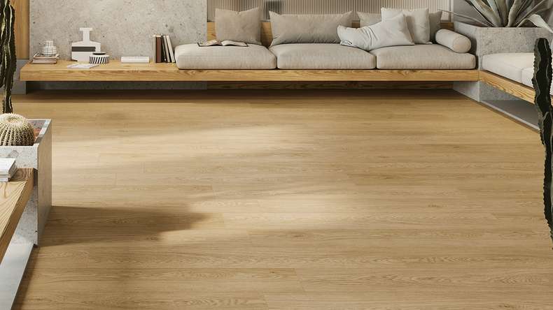Gerflor Klebevinyl - Creation 30 Lounge Oak Natural | Synchronprägung