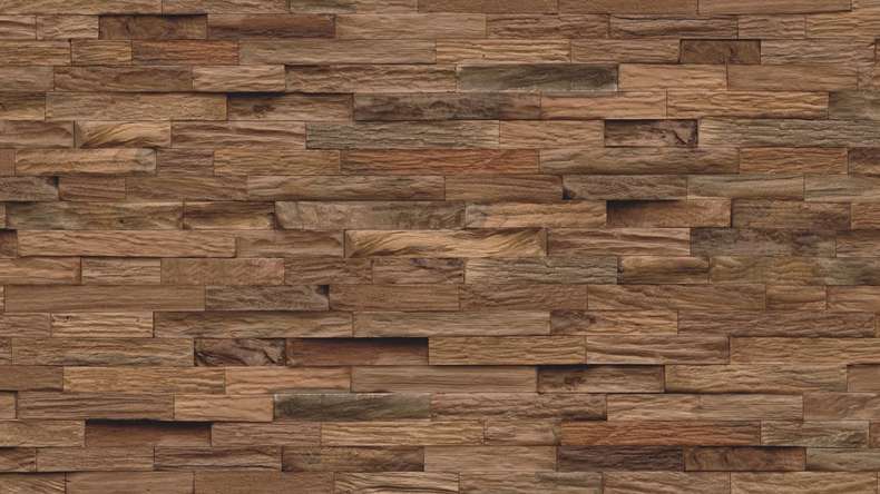 Skaben WoodWall - Teakwood Chic Sumatra natura
