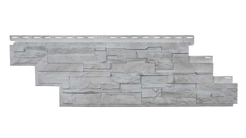 panneau de façade planeo aspect pierre - NoviStone Travertine 1054 x 334 mm