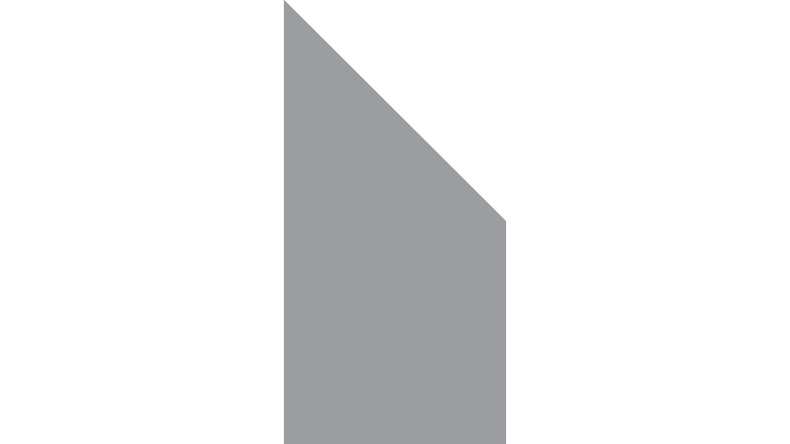 planeo Gardence Flair - Brise vue Verre Oblique droite Satiné 90 x 180 cm