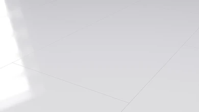 planeo Vinile ad incastro - Rigid Giunto a V bianco lucido | Made in Germany (100P3005)