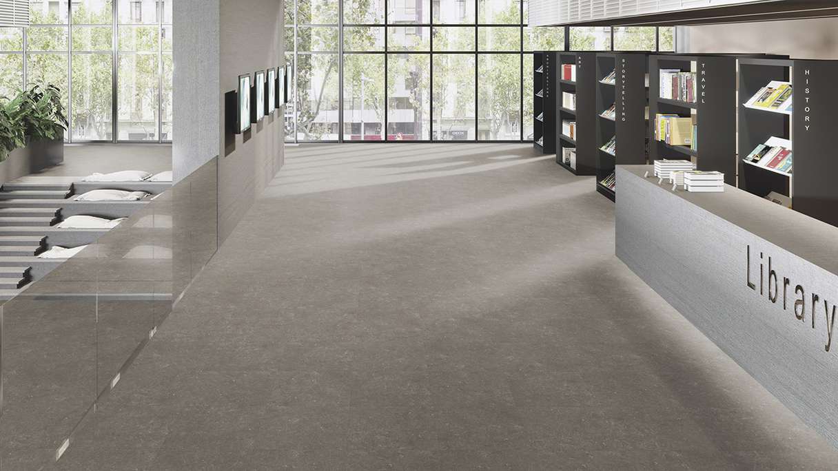 Revêtement de sol industriel Gerflor - Creation 70 Connect Dock Taupe (36900087)