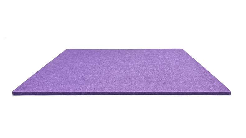 planeo Akustik Filzpaneel - MixWall EcoColor Line Violet Grapes 52 x 52 cm (PLMW-10021A)