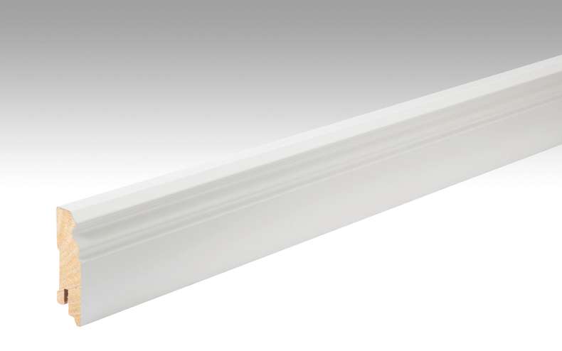 Plinthes MEISTER Blanc DF (RAL 9016) 2266 - 2380 x 60 x 18 mm (200019-2380-02266)