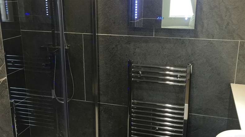 planeo EVOLITH Slate&Stone - Naturstein Wandverkleidung Stellar Void 1220 x 610 mm