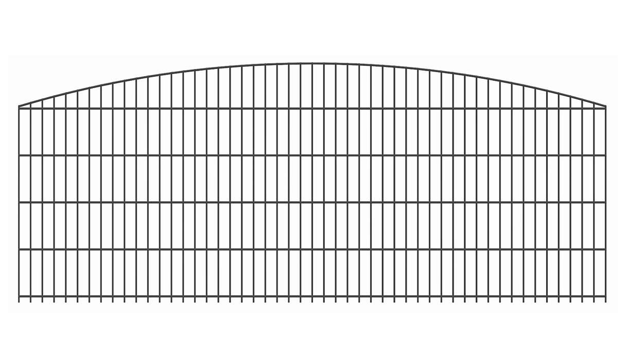 planeo doppia barra decorativa Bow 6/6/6 RAL 7016 antracite