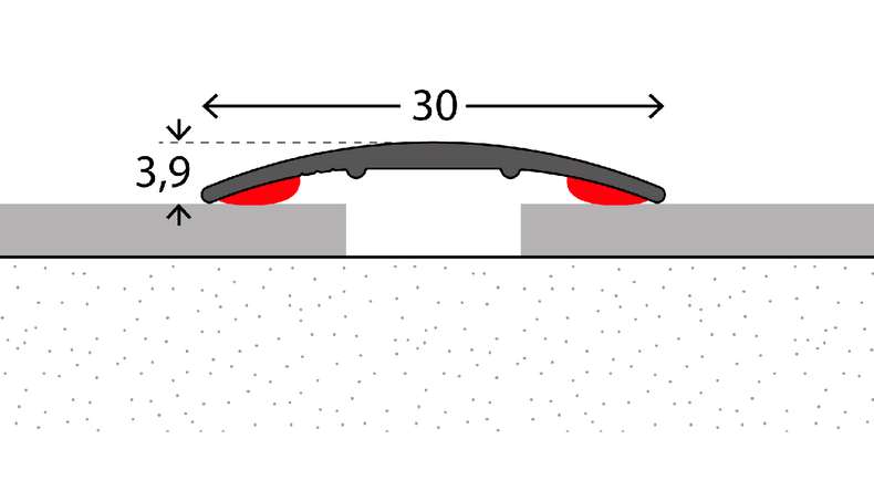 profilo di transizione planeo 031 - 100 cm