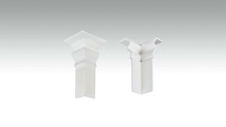 Angle intérieur auto-adhésif pour plinthe F100201AB Alt-Berlin Blanc 18 x 60 mm (9062142001)