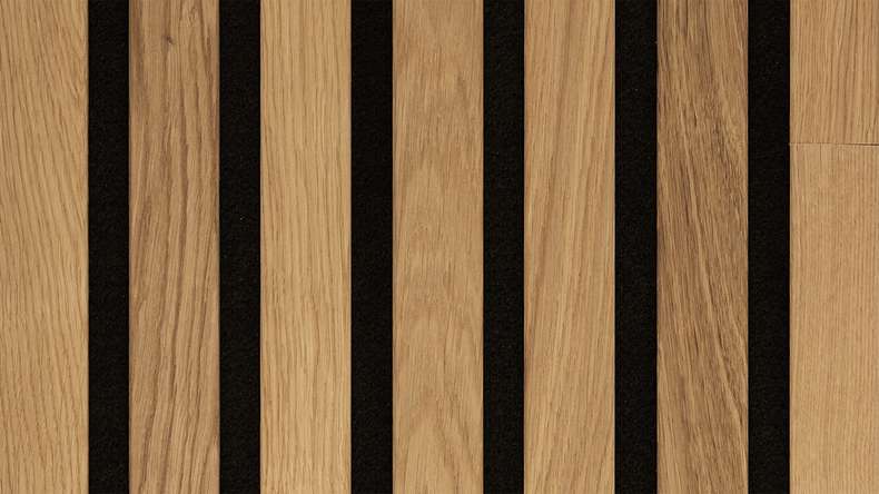 MEISTER Panneaux acoustiques Acoustic Sense WOOD - Chêne naturel 4310 - 260 x 33 cm