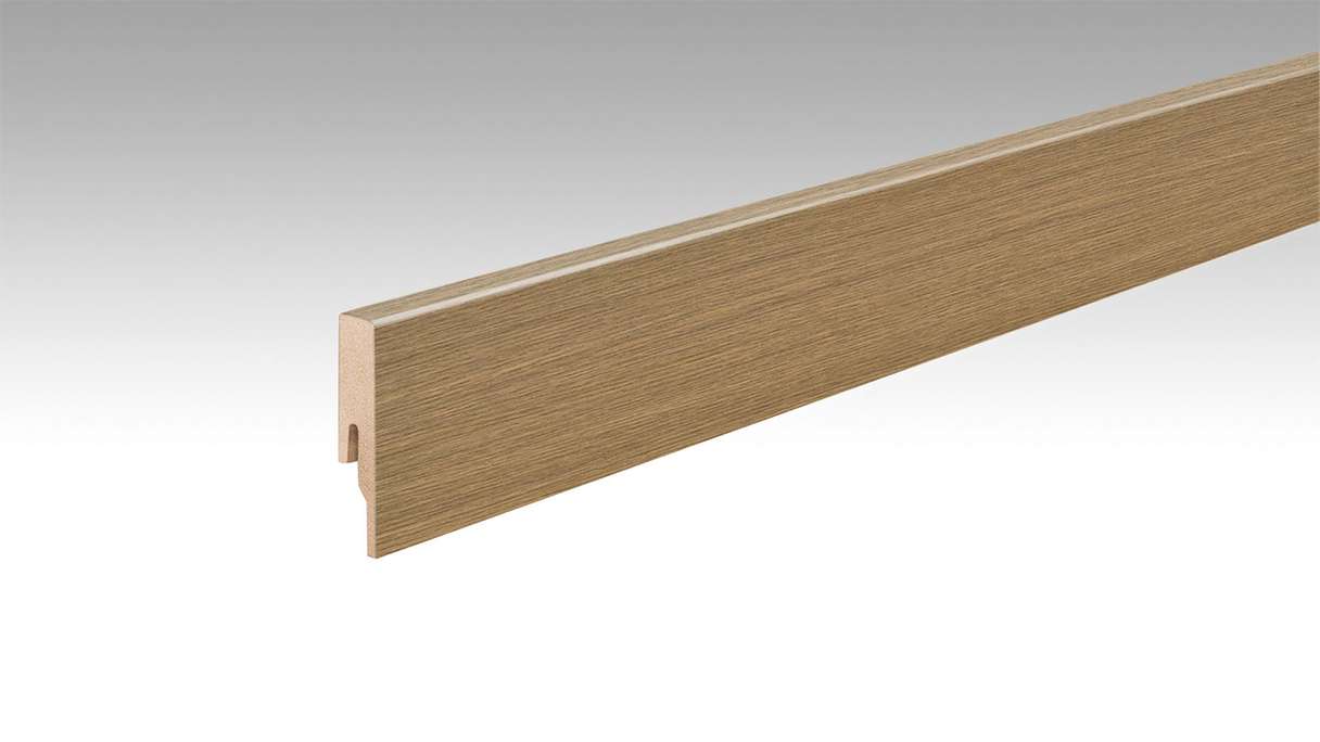 MEISTER Plinthes Profilé 20 PK Chêne de serrure muscade 7130 - 2380 x 60 x 16 mm (200013-2380-07130)