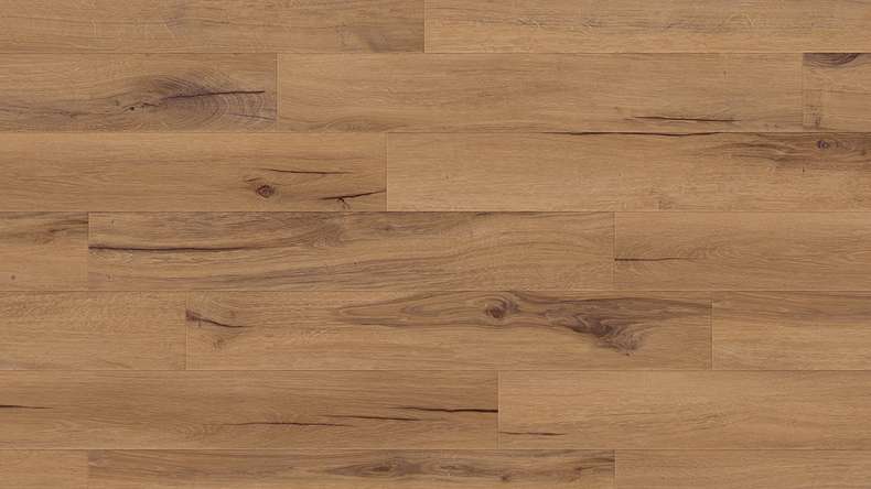 Gerflor Vinyle à clic Rigid - Création 55 Clic Cedar doré | Aspect authentique (60671606)