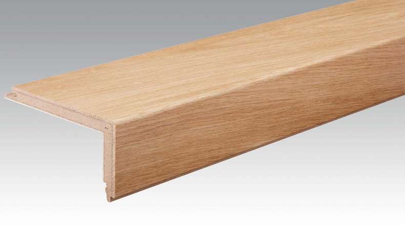 planeo Treppenkantenprofil aus Parkett L-Profil - Harmonia Oak (PMTL-0009)