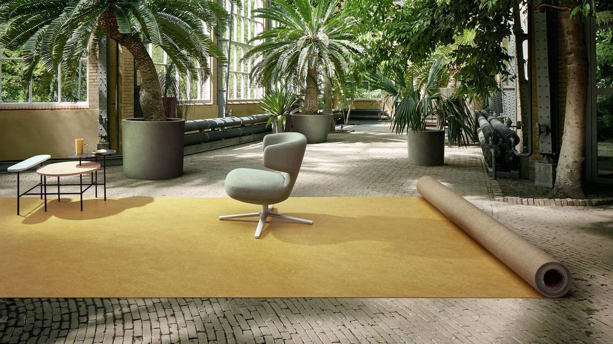 Forbo Linoleum Marmoleum Fresco - mustard 3259 - 2.5mm
