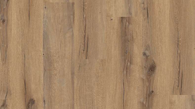 Gerflor Vinyle à clic Rigid - Création 55 Clic Acoustique Cedar Brown | Isolation phonique intégrée (61250850)