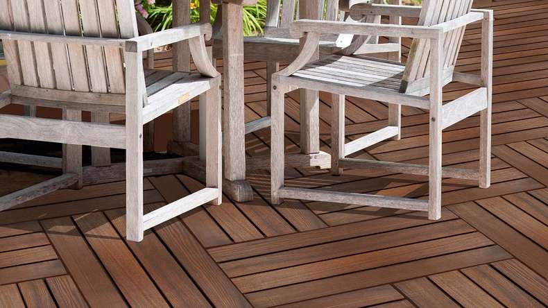 tuile clic planeo Thermo Ash XL - 4 lattes Lisse