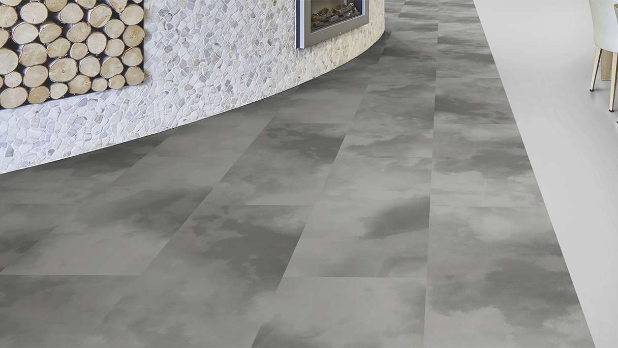 Forbo Allura Materiale 55 Vinile adesivo - Nuvole grigie (638747DR5_con)