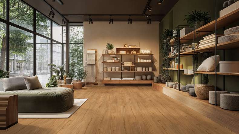 Gerflor vinyle à coller - Creation 70 City Oak Honey
