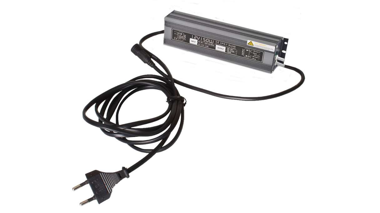 planeo Gardence Lights - Trasformatore da 80 - 150 W per un massimo di 5 strisce luminose