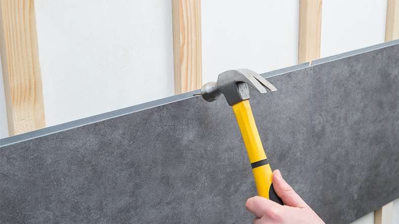 Wandverkleidung Kunststoff - planeo StrongWall - Corlen 37,5 x 65 cm