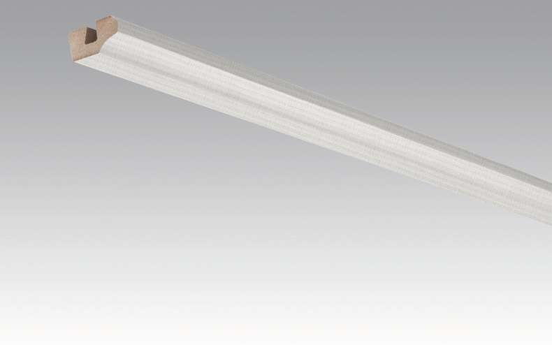 Plinthes MEISTER plinthes de plafond en acier inoxydable DF 063 - 2380 x 38 x 19 mm (200031-2380-00063)