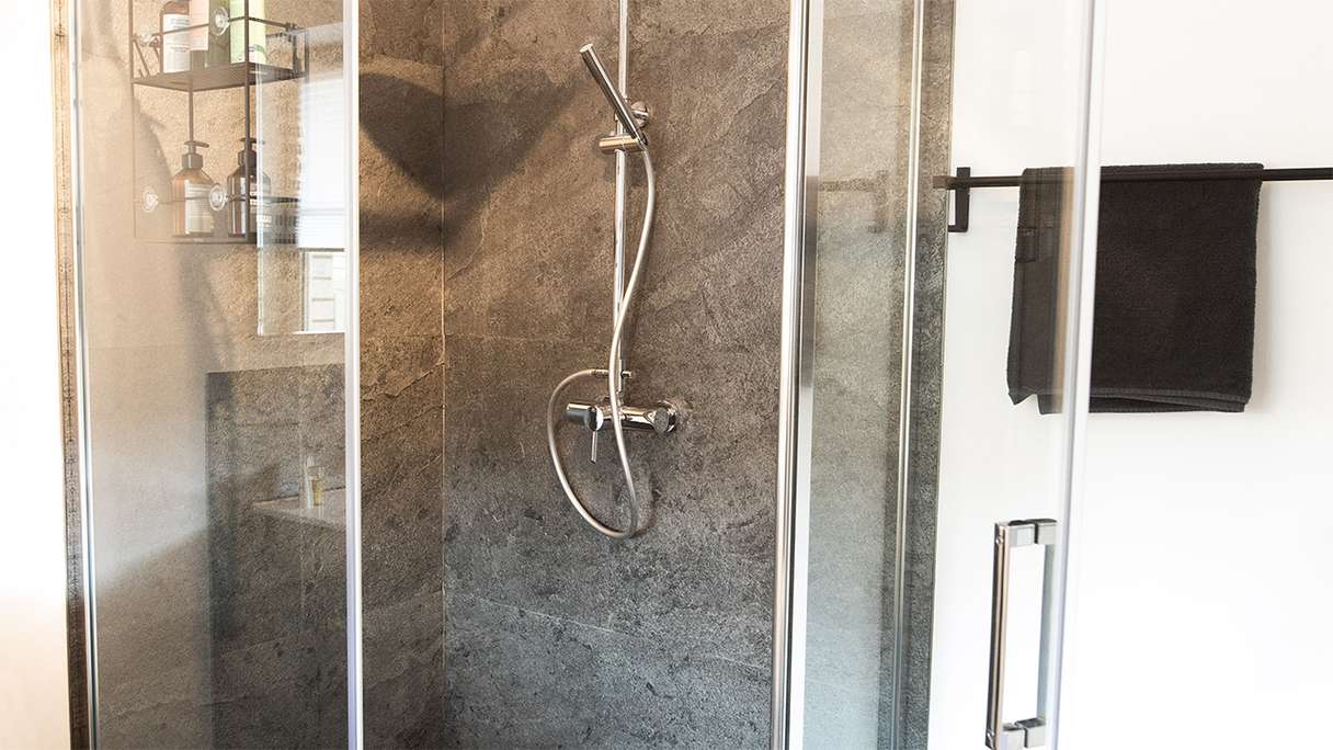 planeo EVOLITH Slate&Stone - Naturstein Wandverkleidung Urban Grey 1220 x 610 mm