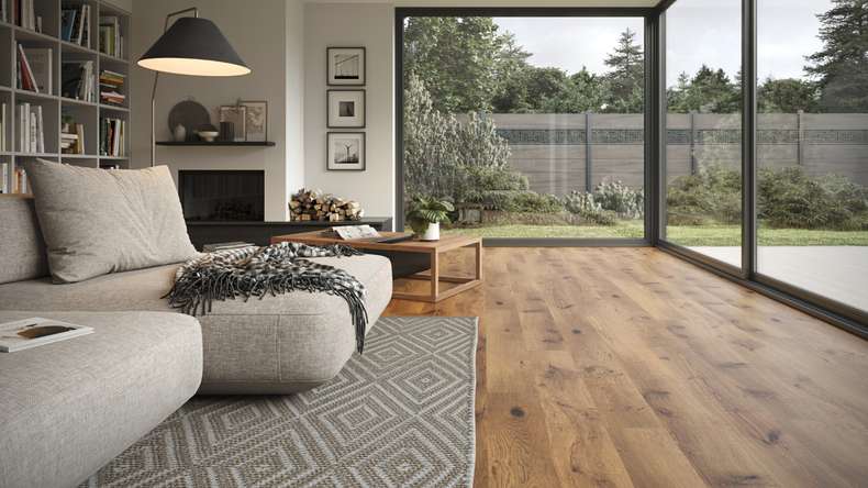 SKAVA rigide Sol PVC clipsable - Home Vienna Oak | isolation phonique intégrée (LO-1100)