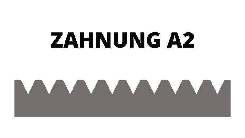 Prinz Spachtel Zahnung A2 180mm