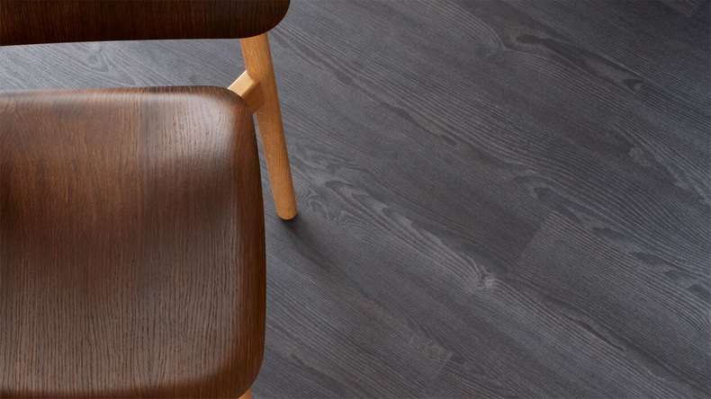 Forbo Allura Wood 70 Vinyle adhésif - Indigo Ash 750 x 150 mm (63666DR7)