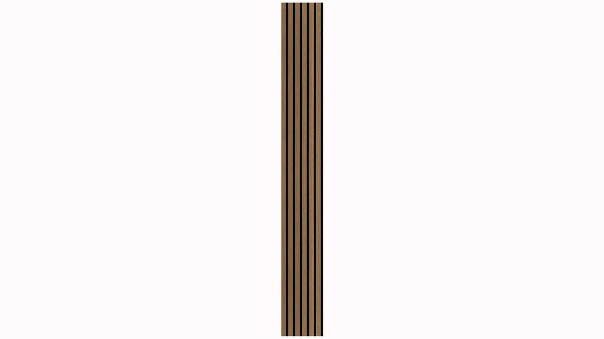 Pannelli acustici Skaben SilentWall Comfort Light - Rovere rustico - 250 x 30 cm