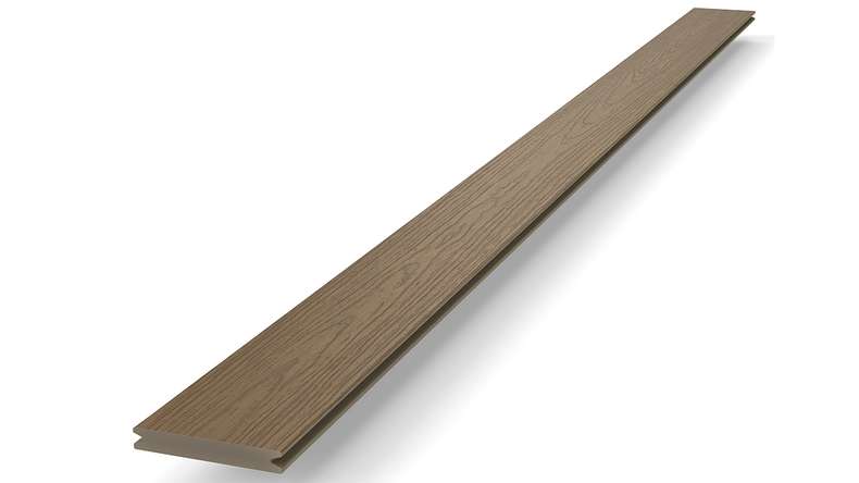 planeo TitanWood - lame massive structure bois brun foncé