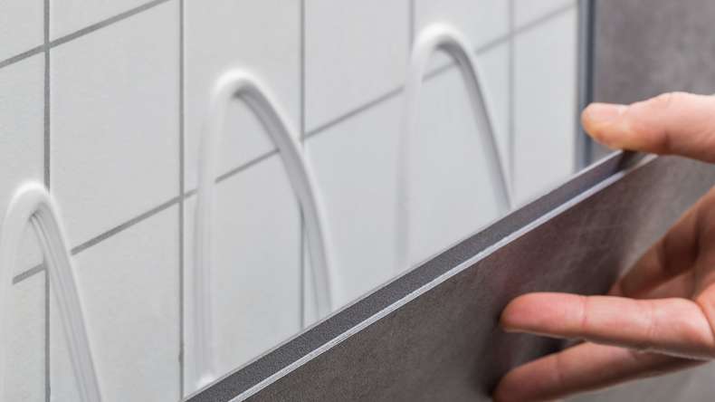 Wandverkleidung Kunststoff - planeo StrongWall - Light Cement